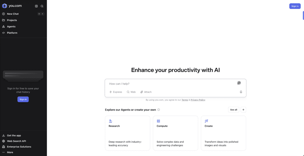 You.com | Best AI Search Engine