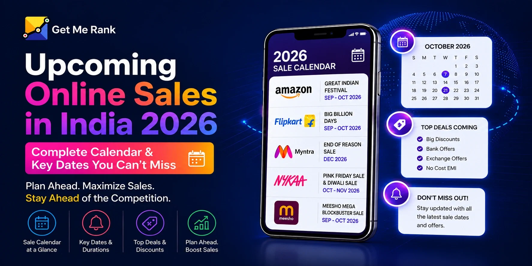 upcoming online sales in India