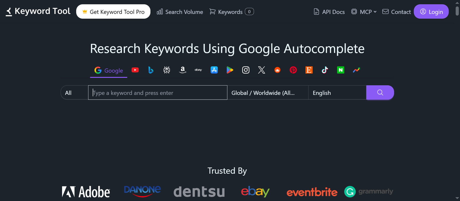 KeywordTool.io