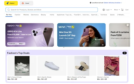 Flipkart ecommerce platform in india