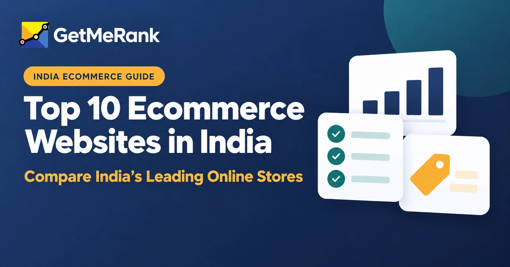 Feature image for the blog about Top 10 Ecommerce Websites and Online Stores in India