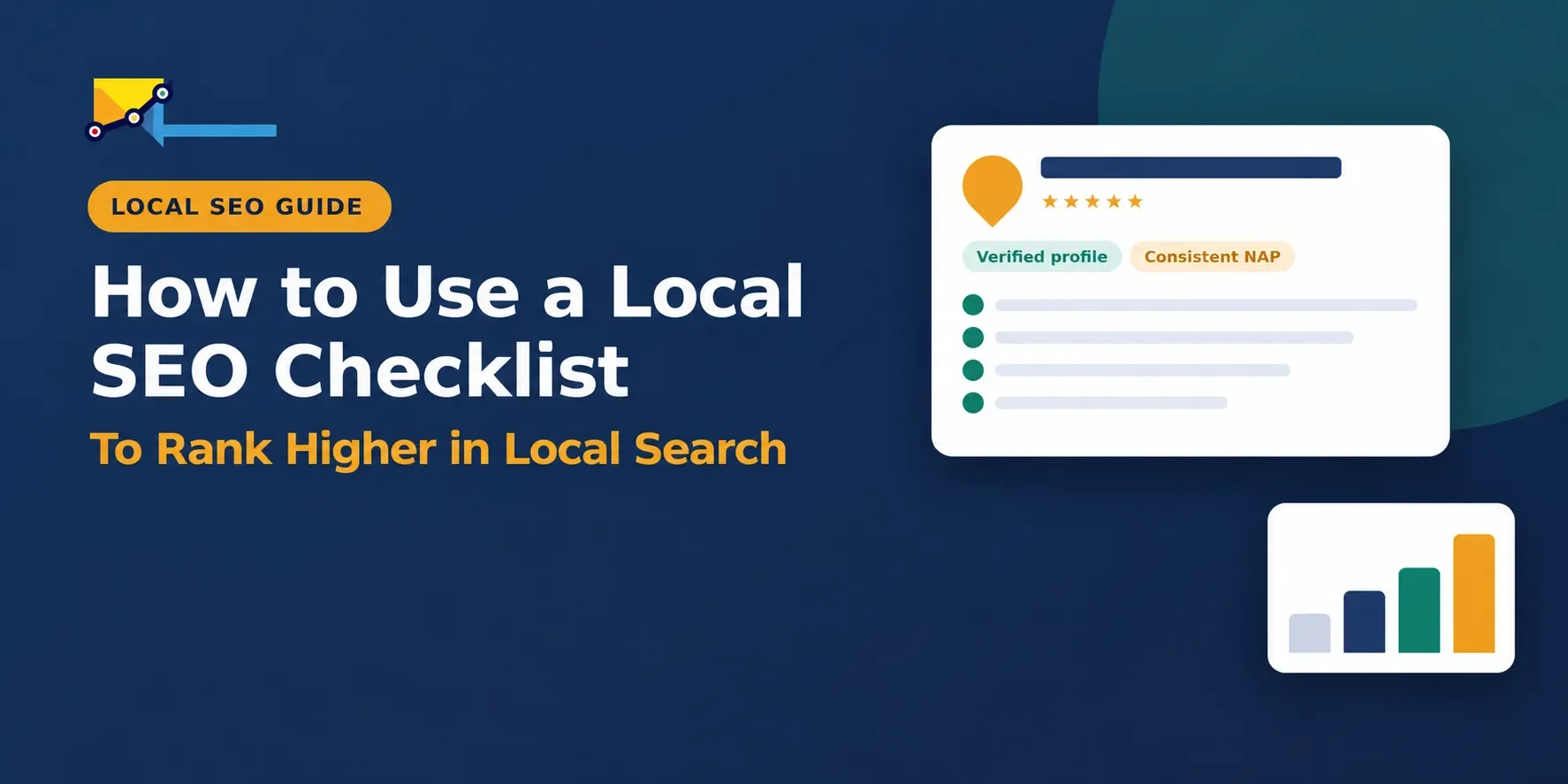 Feature image the blog about How Do You Use a Local SEO Checklist to Rank Higher in Local Search?