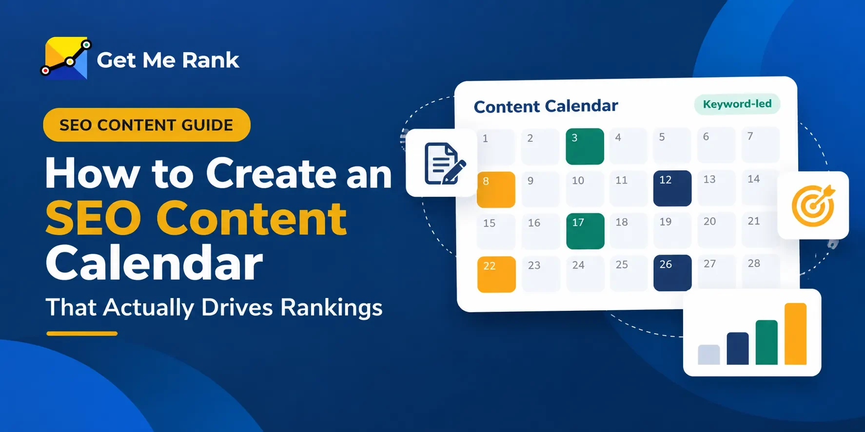Feature image for the blog about How Do You Create an SEO Content Calendar