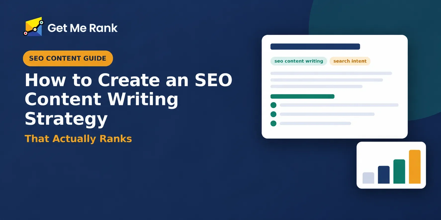 Feature image for the blog about How Do You Create an SEO Content Writing Strategy That Actually Ranks?