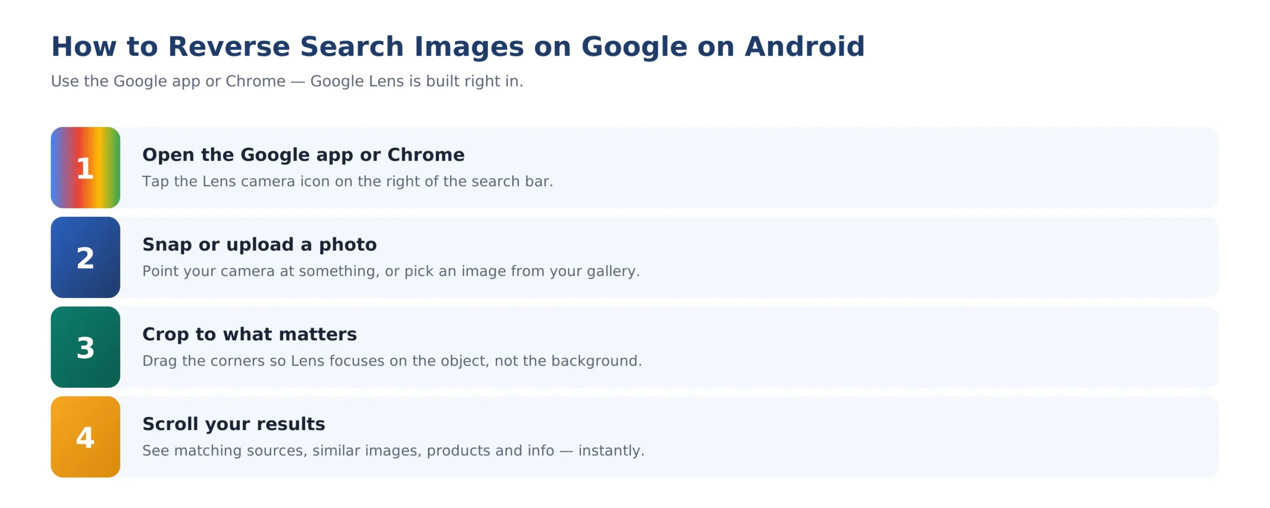 How to Reverse Search Images on Google on Android